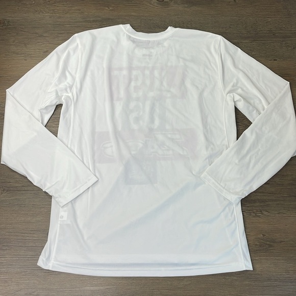 Nike Dri Fit Men’s Gonzaga University Bulldogs Long Sleeve Shirt, size Medium - Picture 8 of 8